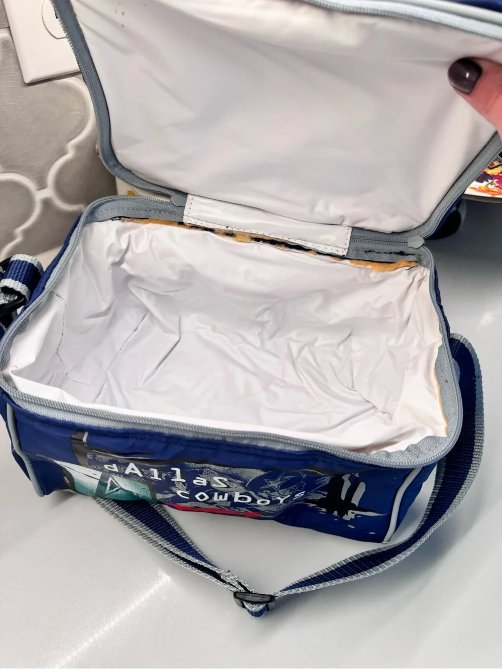 Vintage NFL Dallas Cowboys Insulated Lunch Bag Cooler Officially Licensed